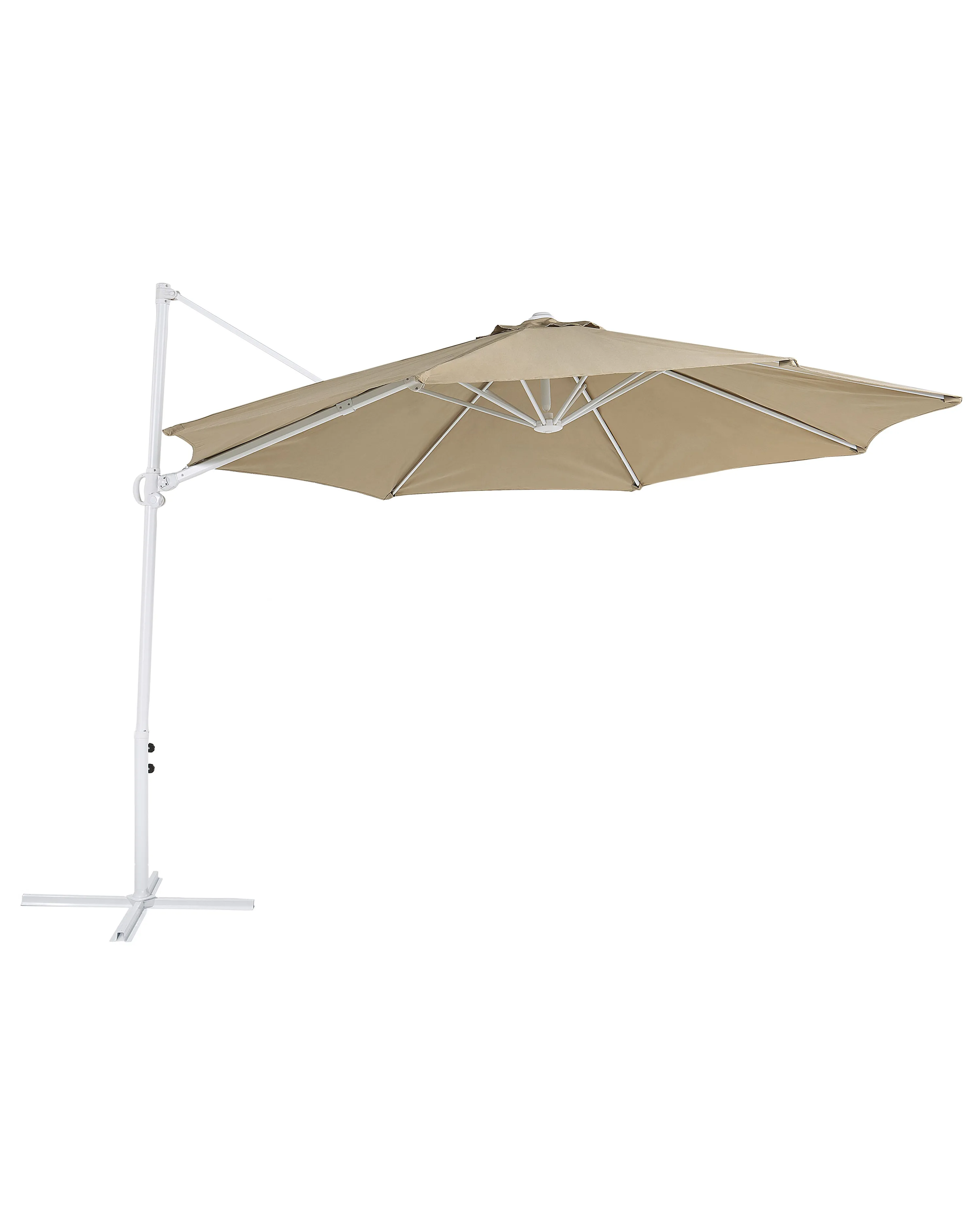 Cantilever Parasol 295 cm SAVONA II Taupe