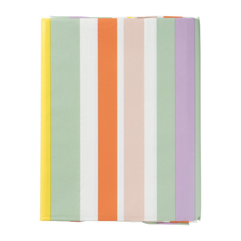 Tafelkleed gestreept - pastel - 150x220 cm