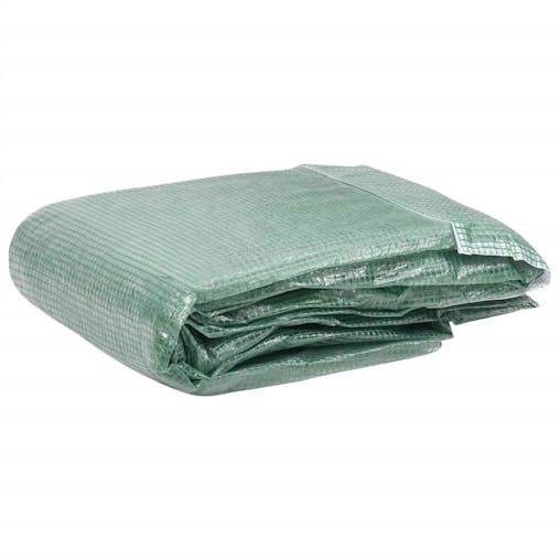 NNEVL Greenhouse Replacement Cover (32 m&sup2;) 400x800x200 cm Green