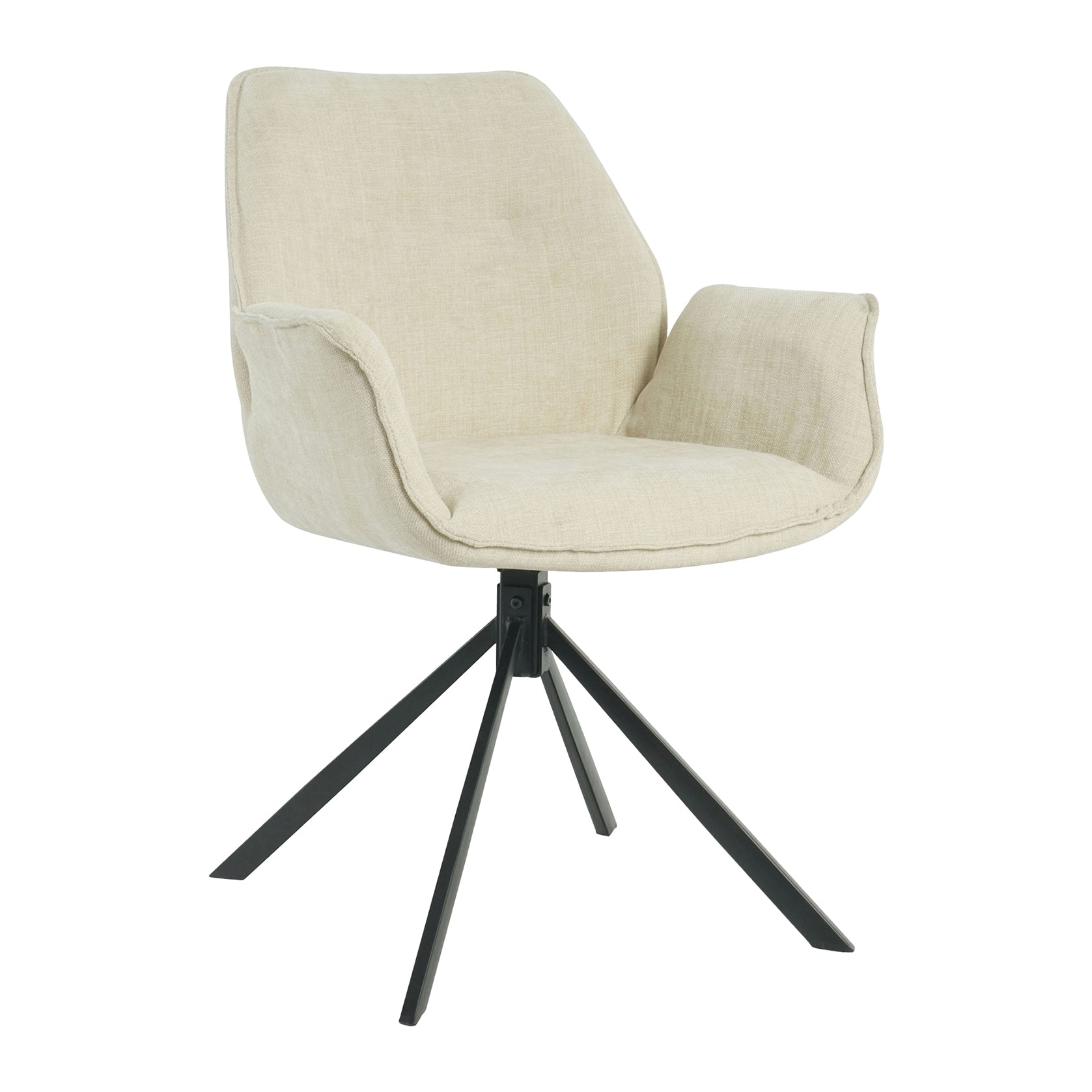 by fonQ Riven Eetkamerstoel - Beige