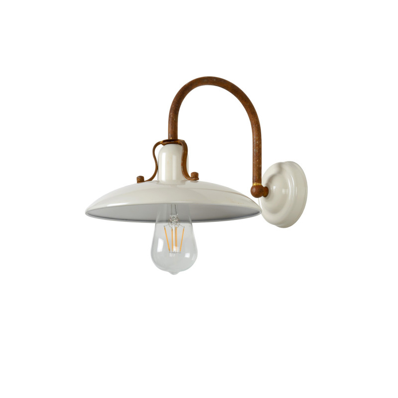 Applique Römer crème E27 60 W LUCIDE