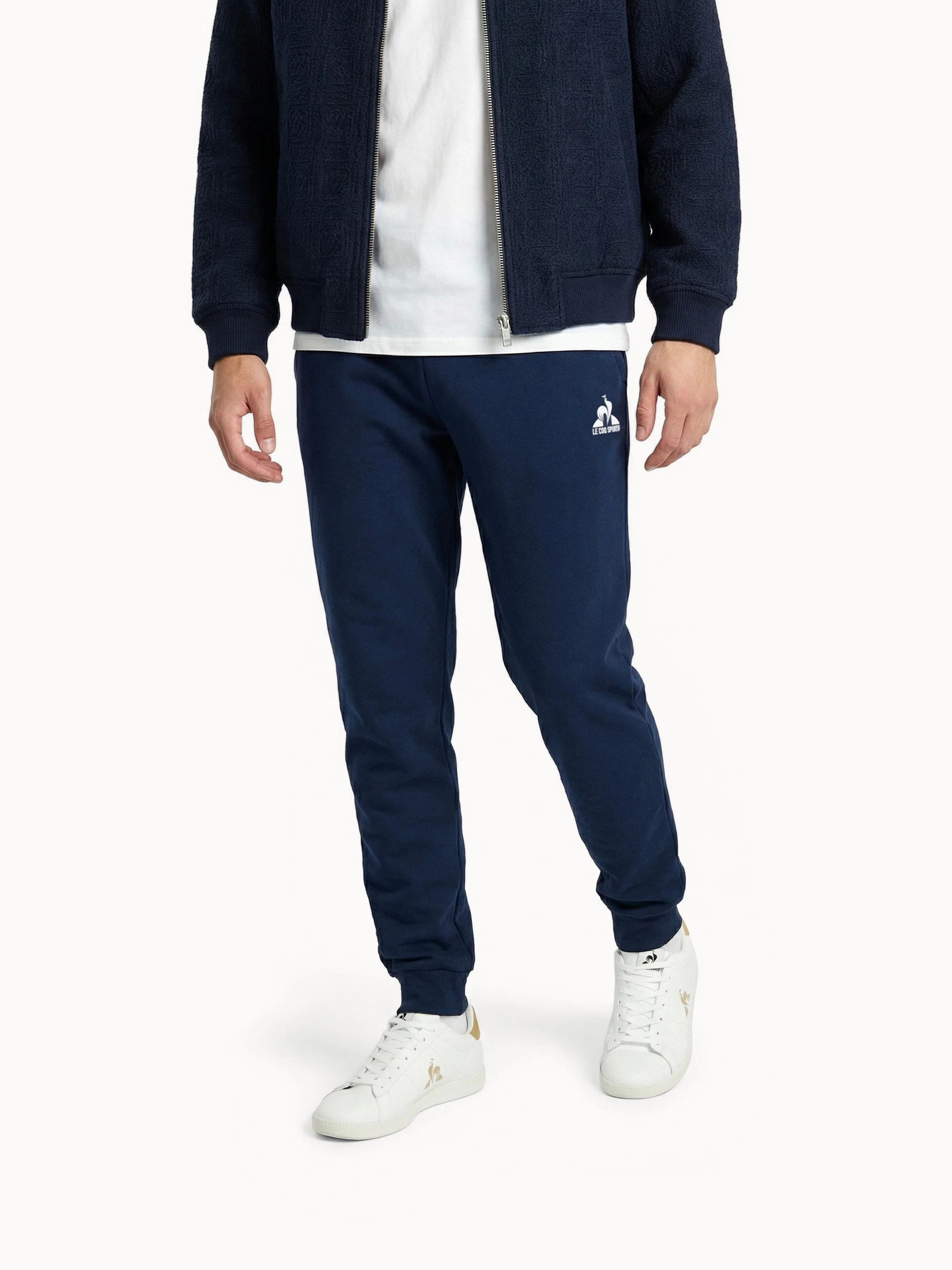 Pantalon avec détails tricolores
