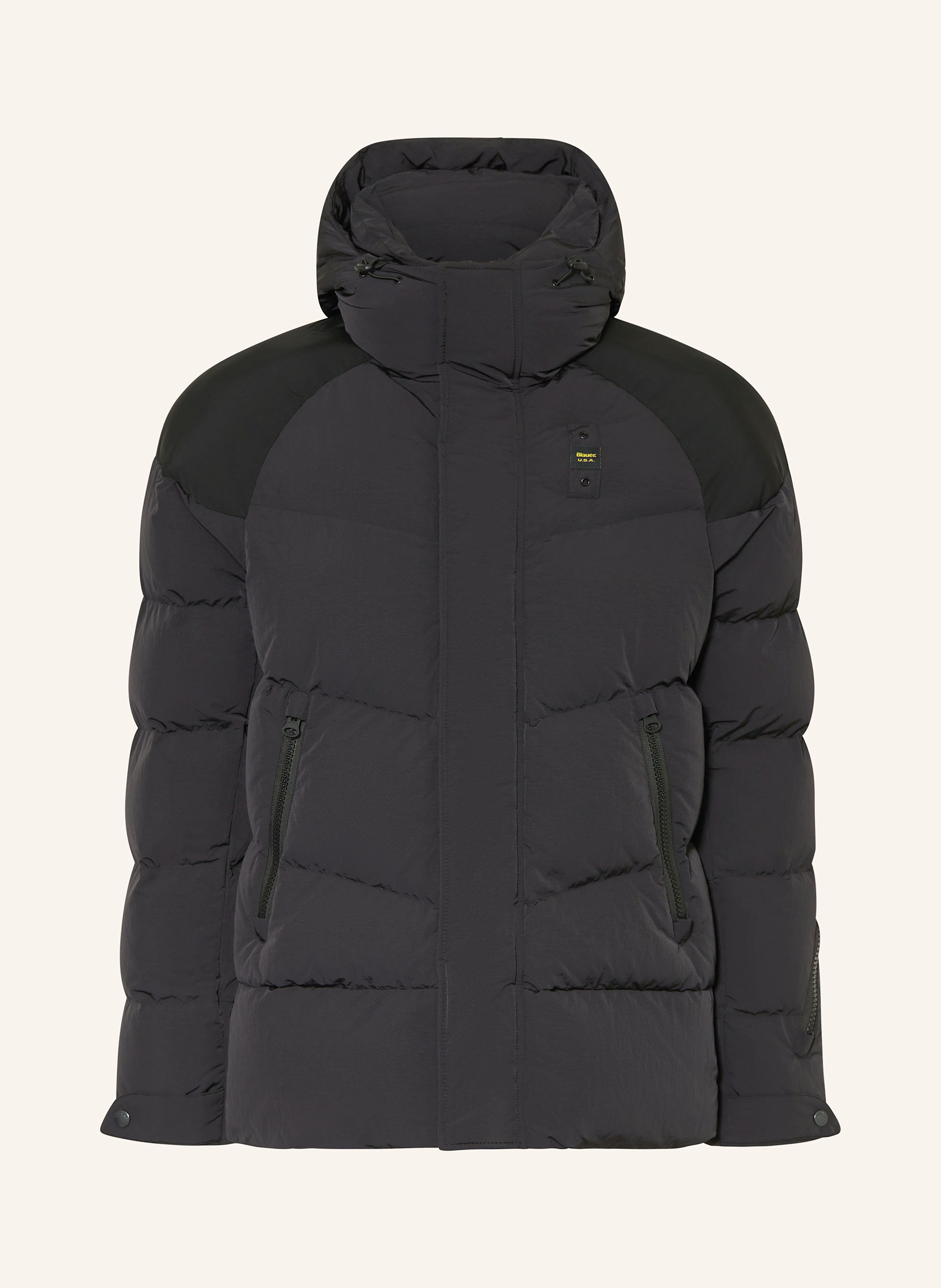 Blauer Steppjacke CROWN mit DUPONT™ SORONA®-Isolierung