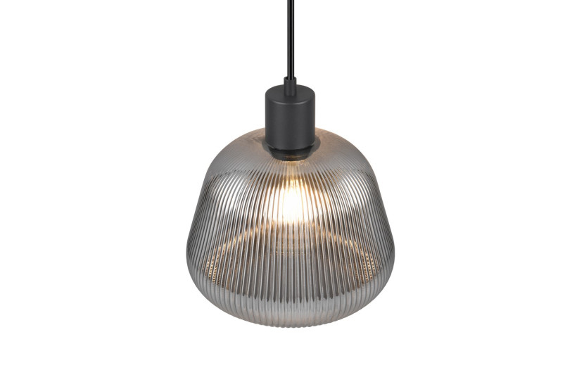 Lampa wisząca TARIFA czarna 1xE27x25W wym:150x22x22cm IP20 Trio