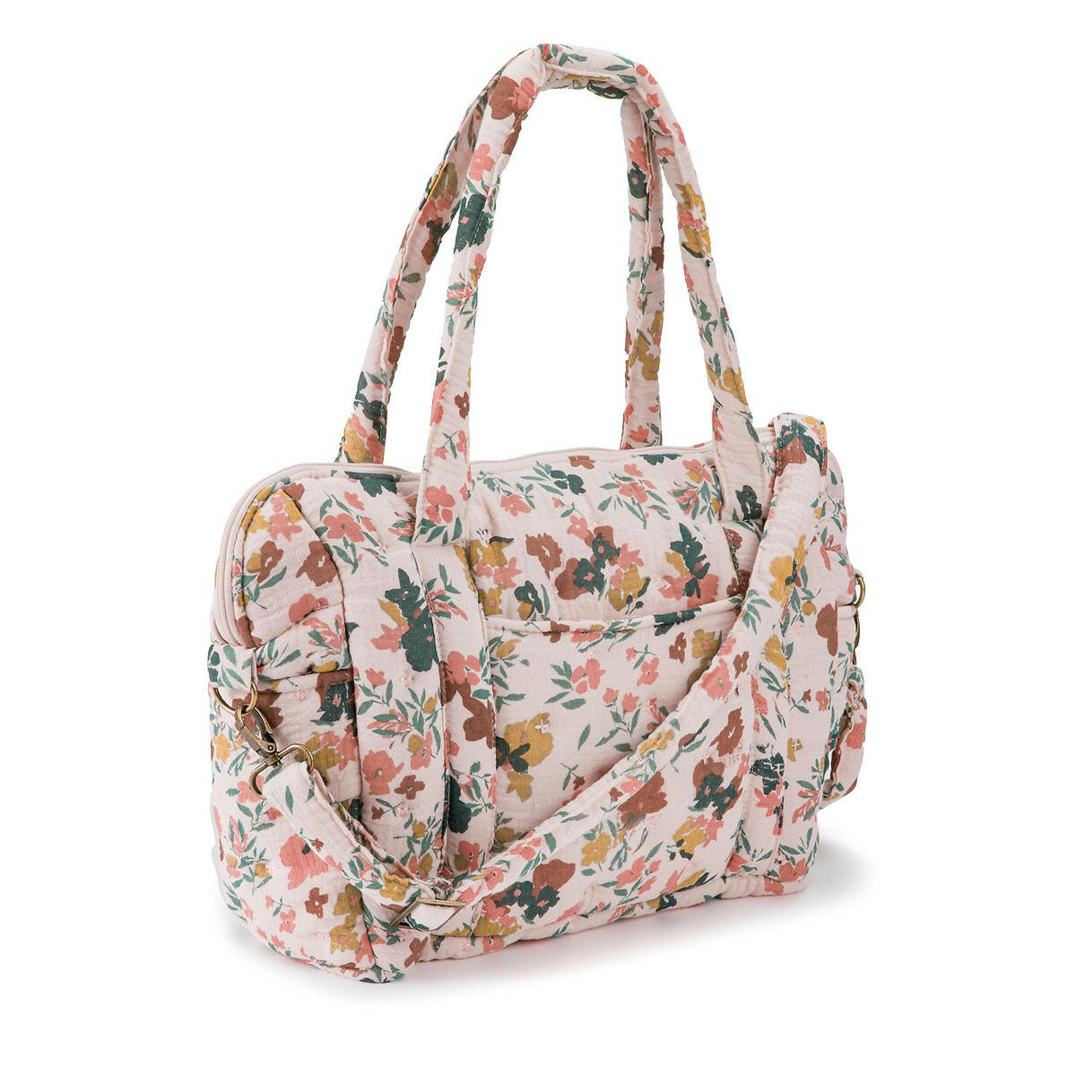Sac à langer gaze de coton imprimée, Callas