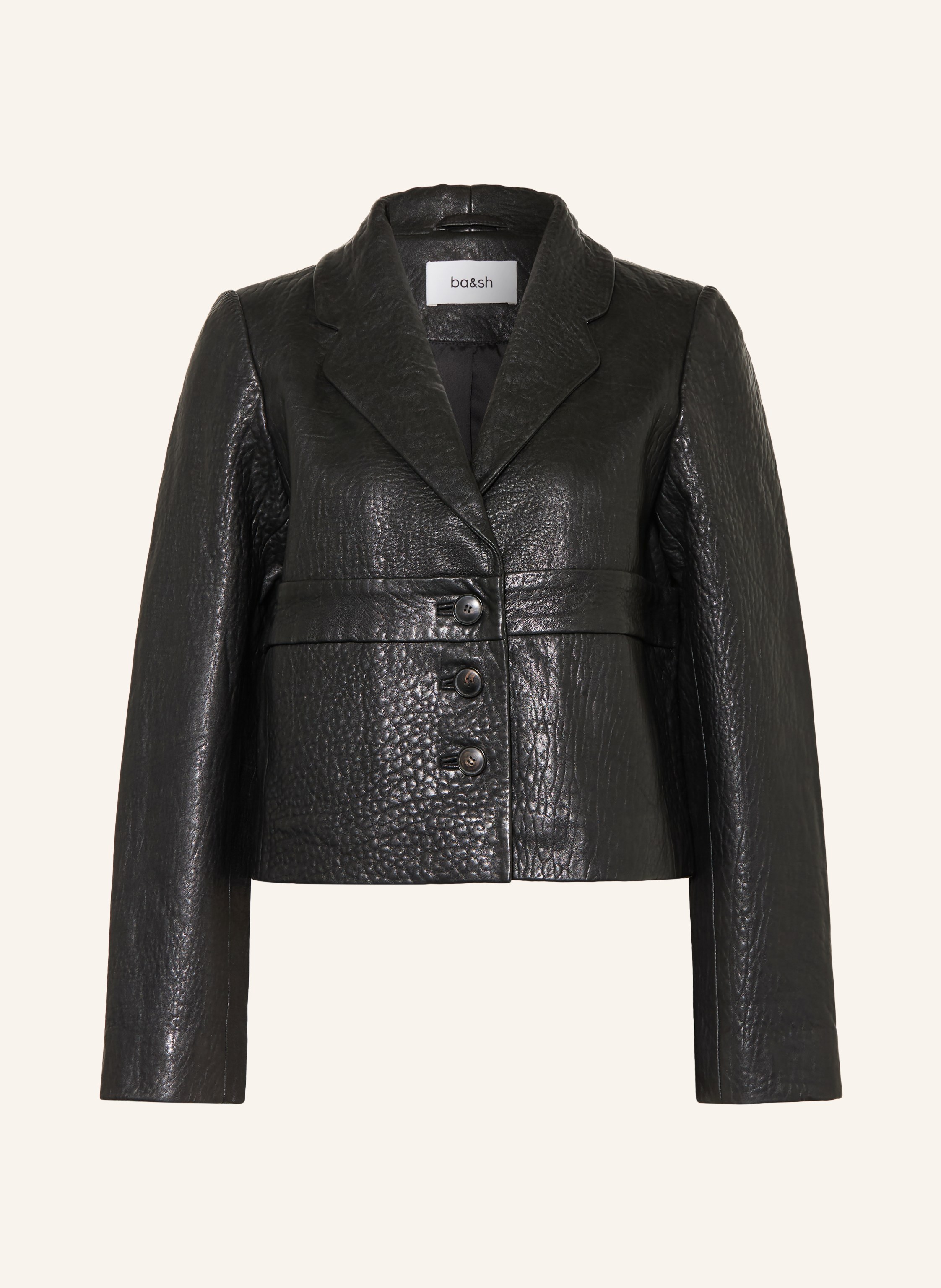 ba&sh Lederjacke BORFEO