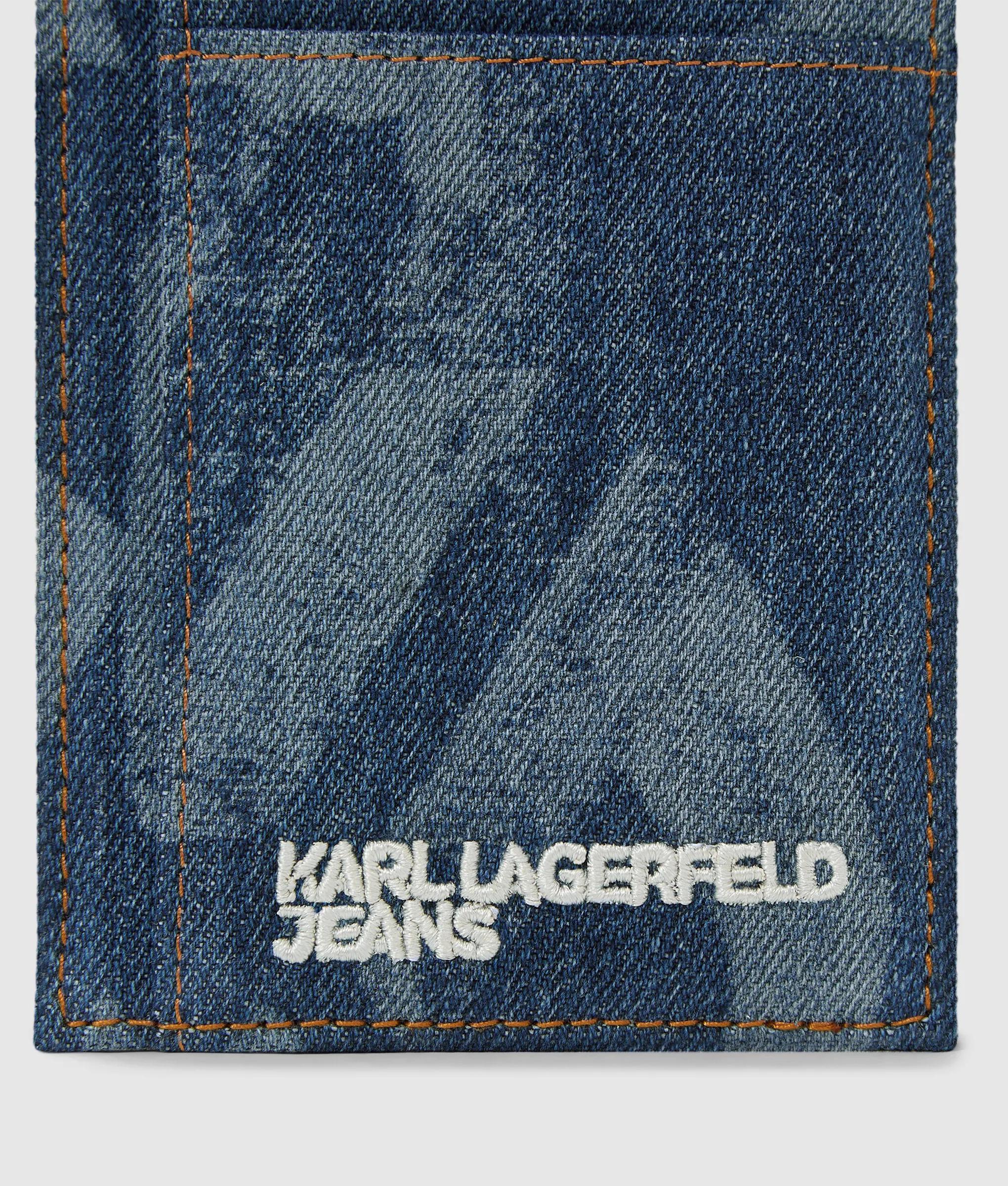 Porte-cartes Monogram en denim