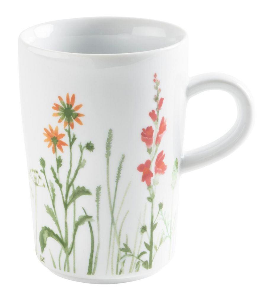 Kahla Macchiato-Obertasse Wildblume 0,35 l, rot-gelb