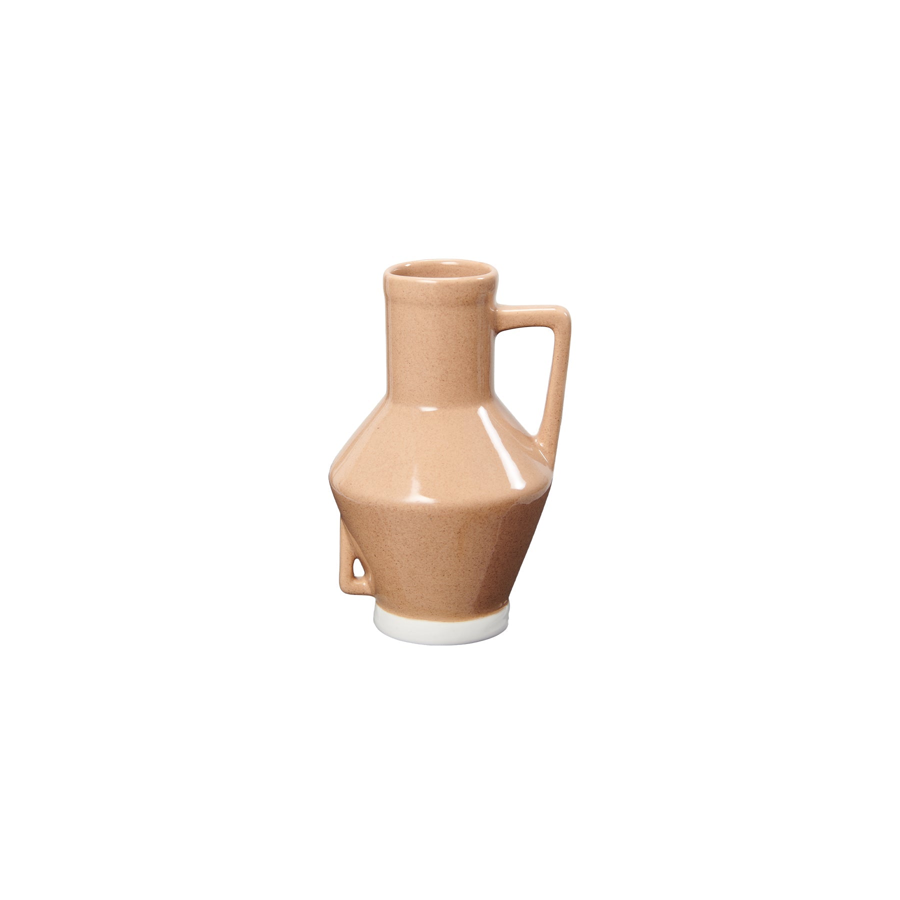 Return to Sender Vaas 15 cm poederroze met handvat