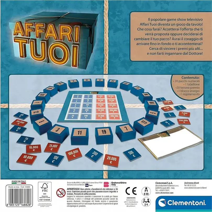 Brettspiel Affari tuoi