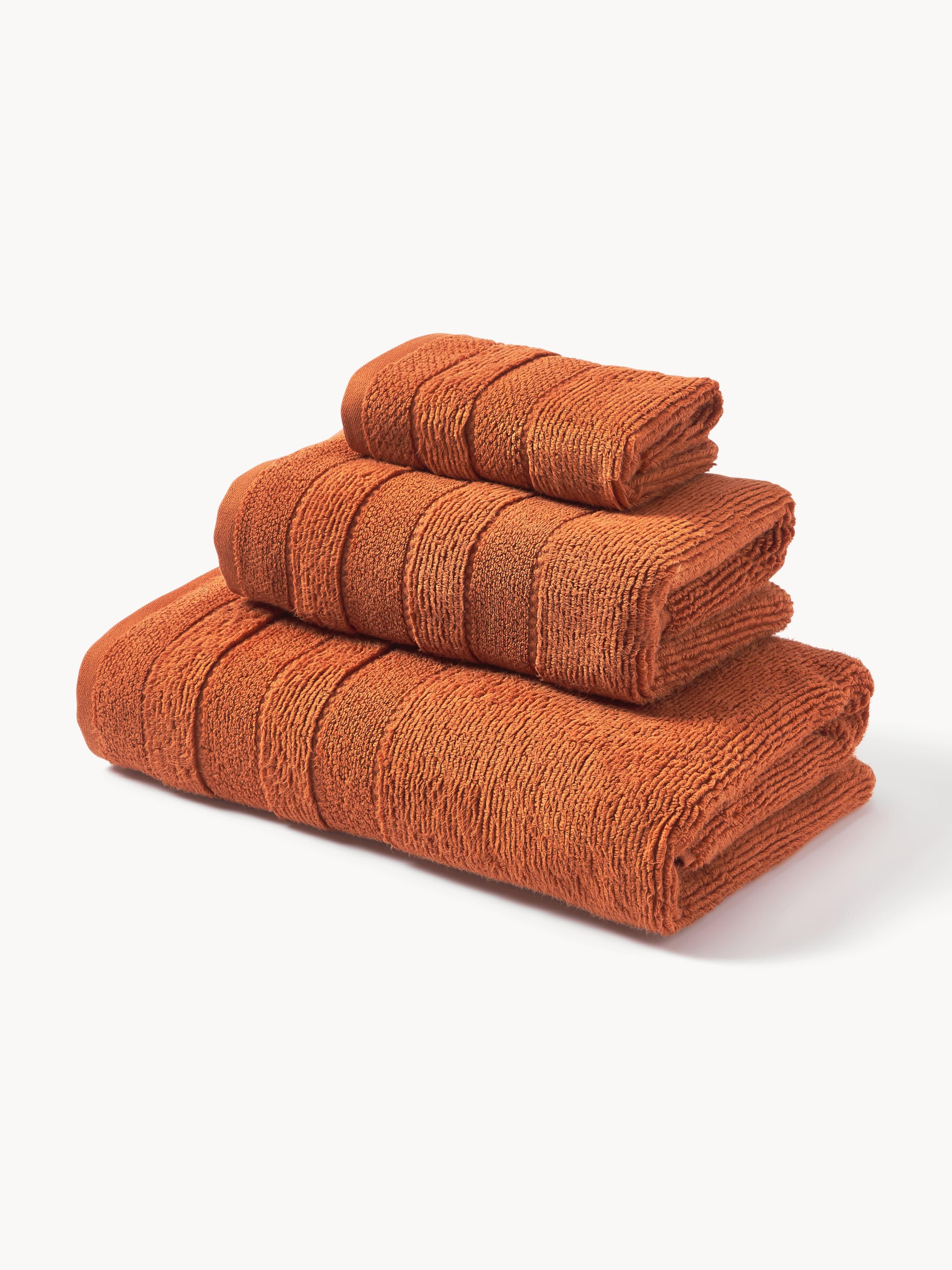 Handtuch-Set Luxe mit Streifenbordüre, in verschiedenen Setgrößen