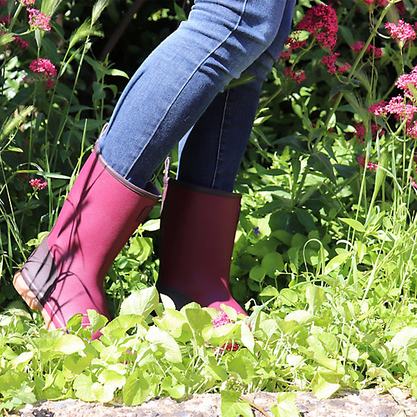 Demi-botte Rouchette Origin aubergine Taille 37