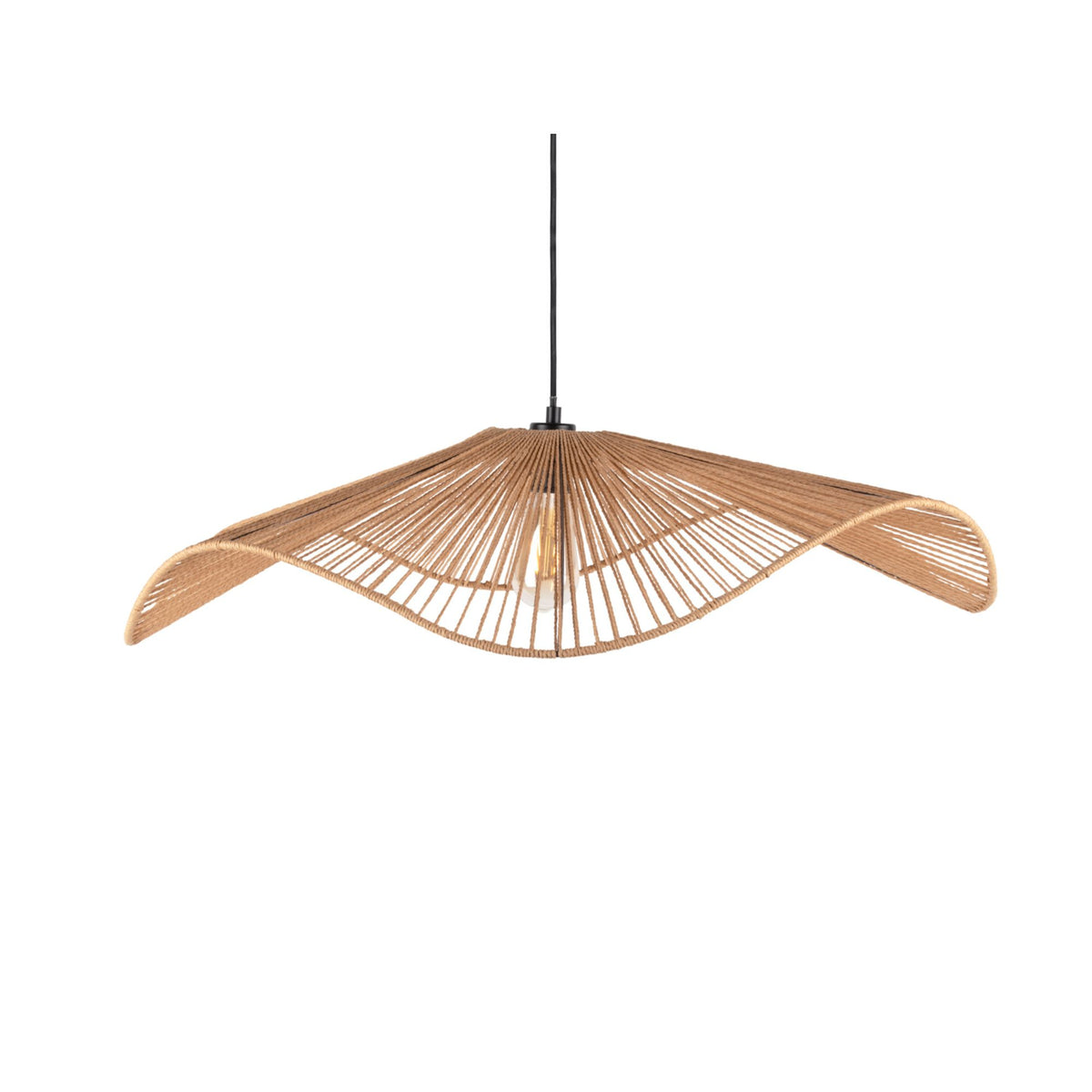 Leitmotiv hanglamp Sombra Large - naturel - 80x80x19cm