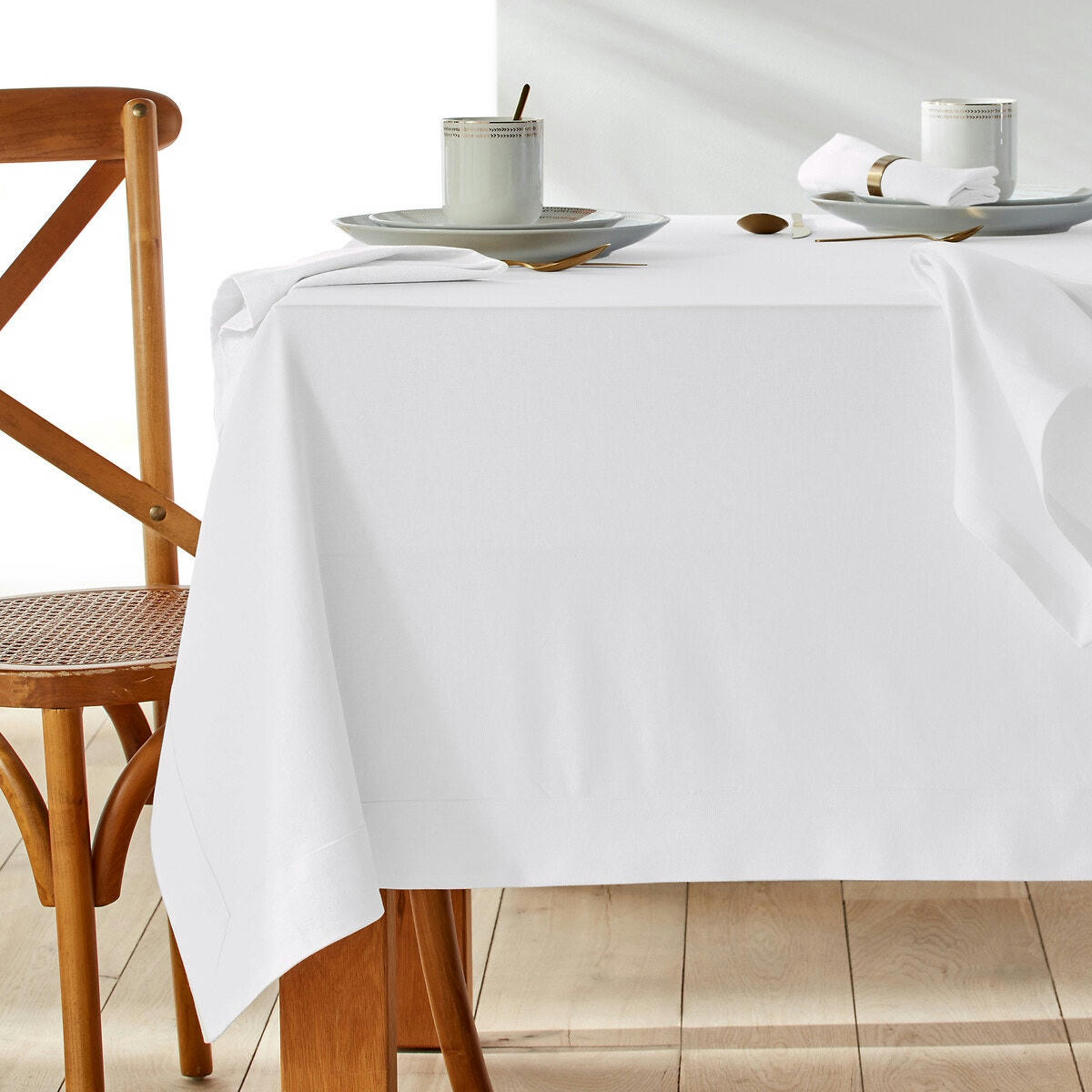 Nappe coton/lin Border
