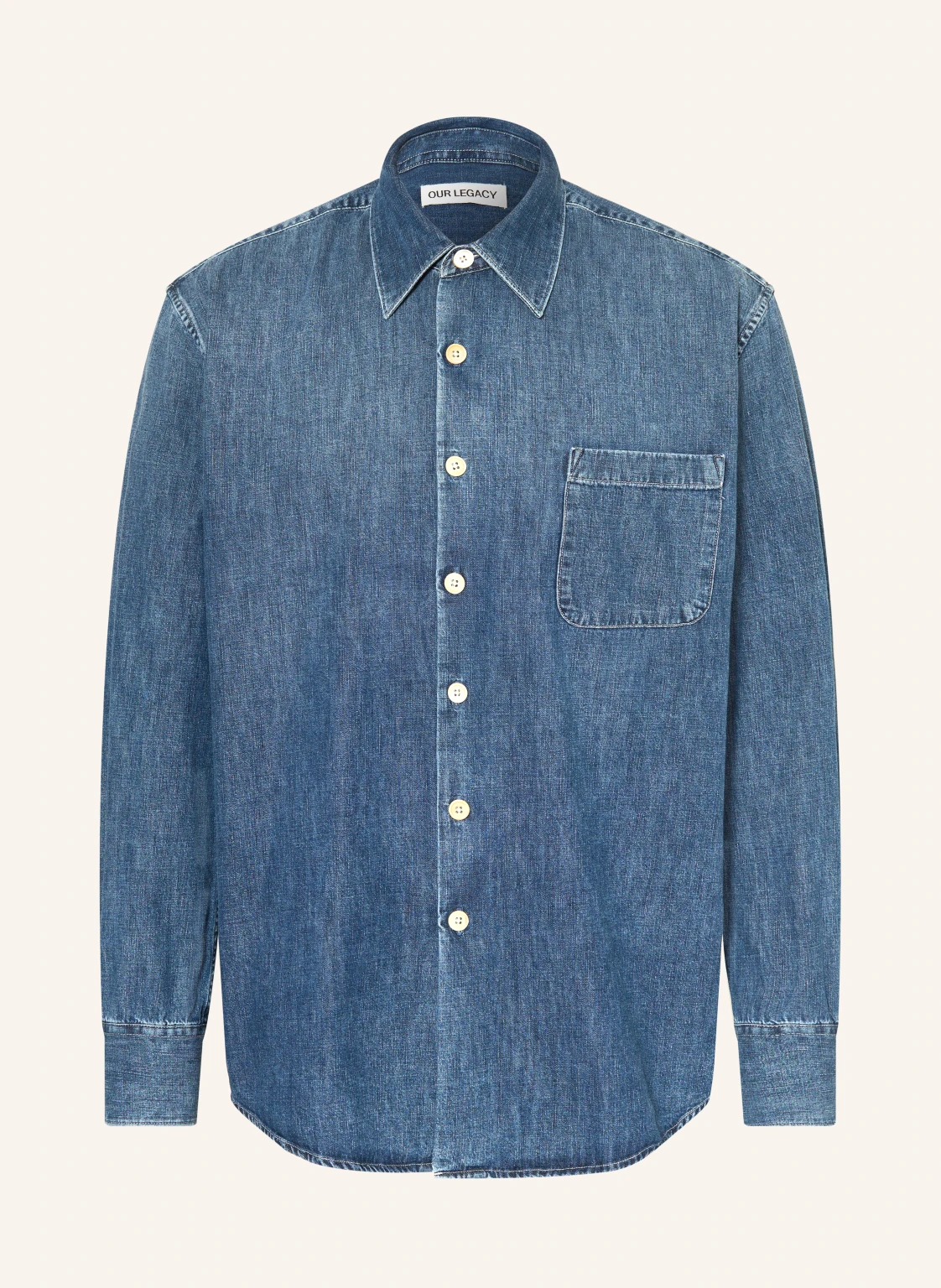 OUR LEGACY Jeanshemd ABOVE Comfort Fit