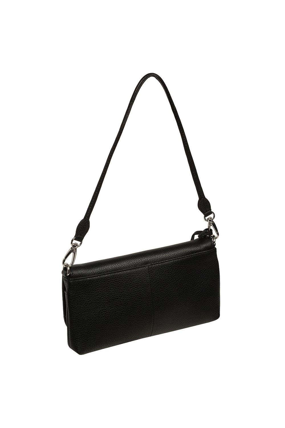 Pure Luxuries London Christabel' Leather Cross Body Clutch Bag