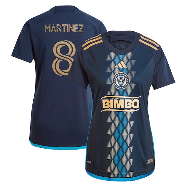 Jose Martinez Philadelphia Union adidas Women's 2024 The XV Kit Replica Player Jersey – Navy