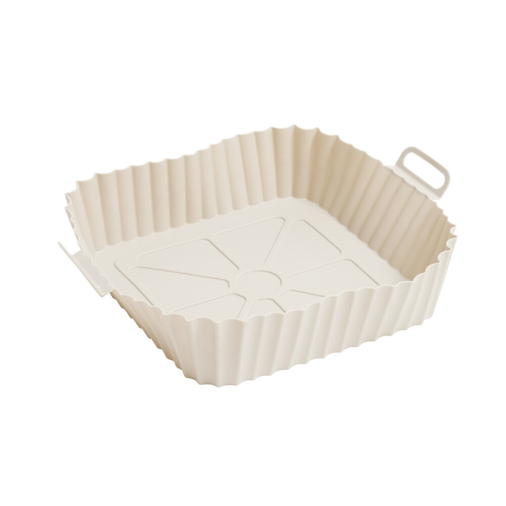 Moule en silicone noir pour friteuse sans huile et à air 20x20xH6,5cm
