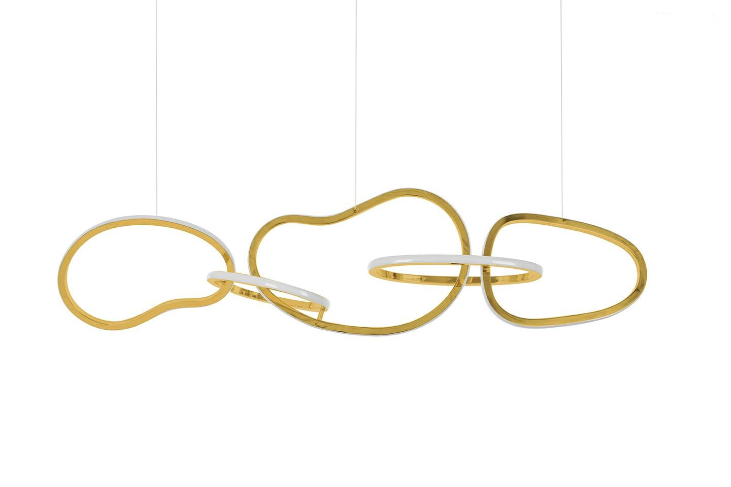 MOOSEE lampa wisząca JAZZ 5 złota