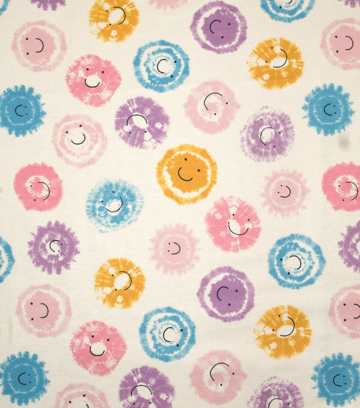 POP! Super Snuggle Smile Face Blob Flannel Fabric