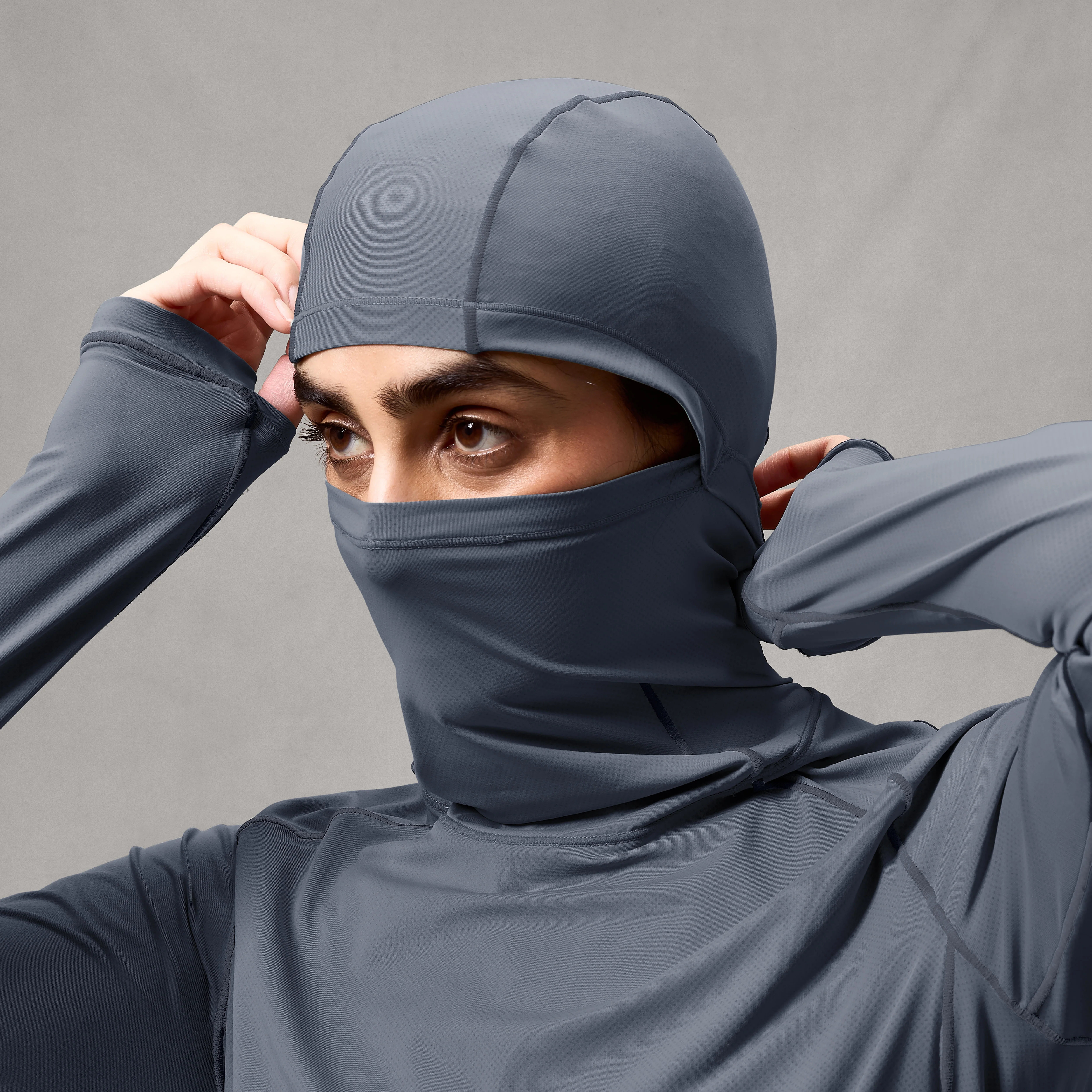 Women's AllTrack Rout Scuba Hoodie - Carbon Grey