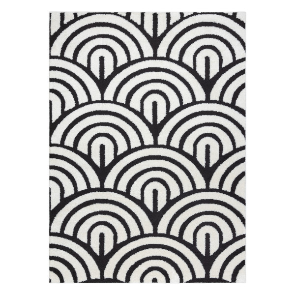 Dywan MODE 8629 muszle krem / czarny 80x150 cm