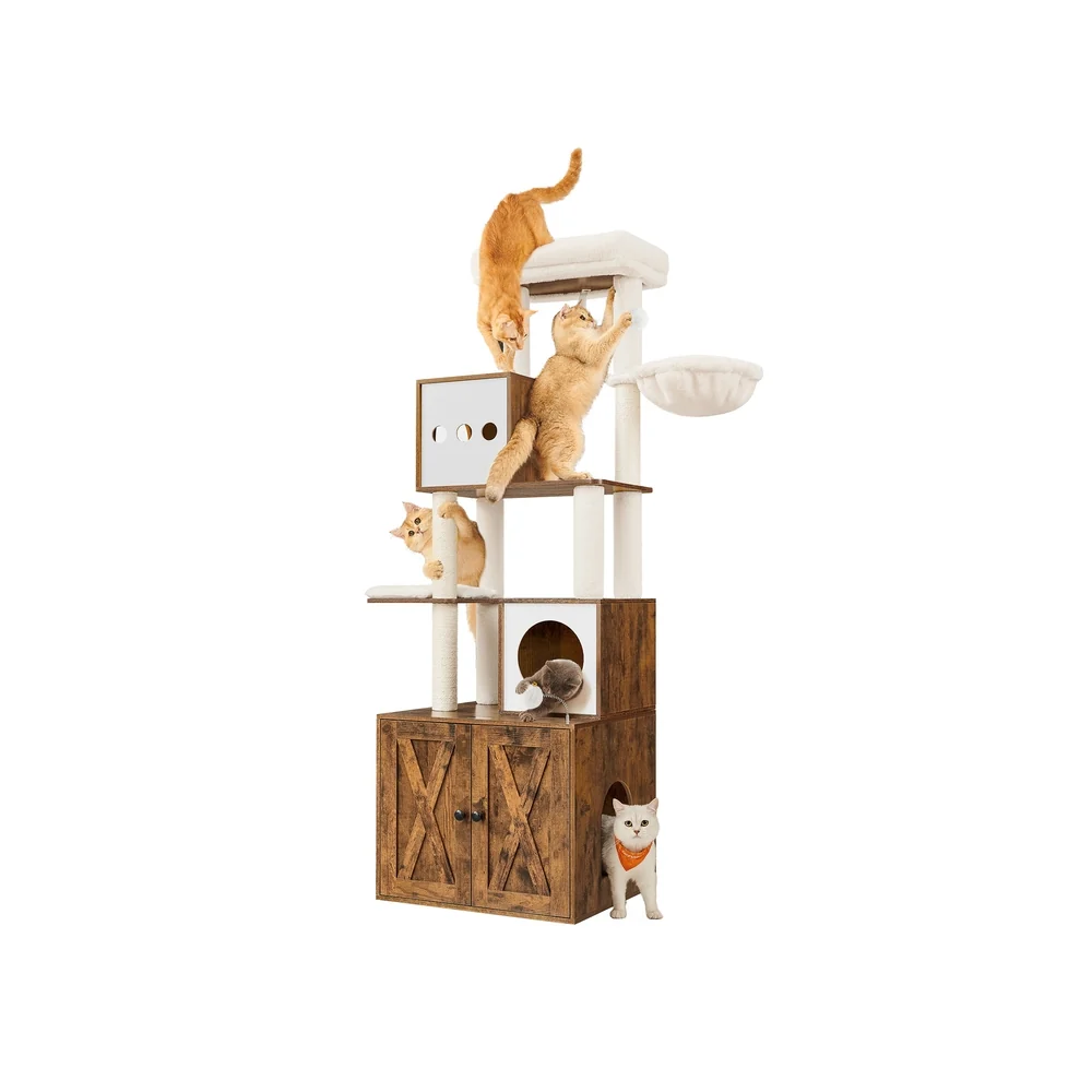 Arbre à chat moderne 185 cm