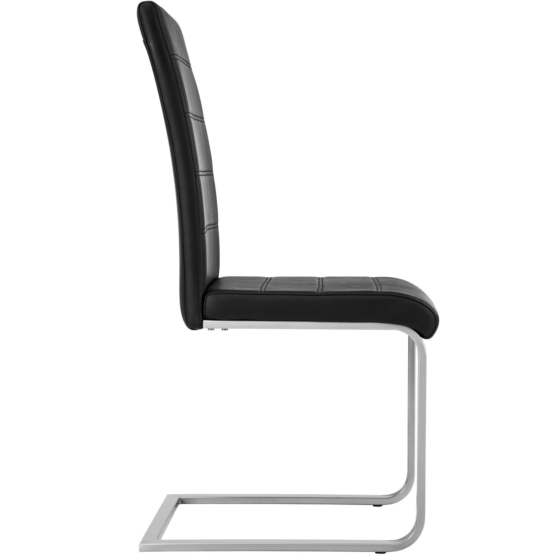 - Ensemble de 2 chaises de salle à manger Rembourré avec revêtement