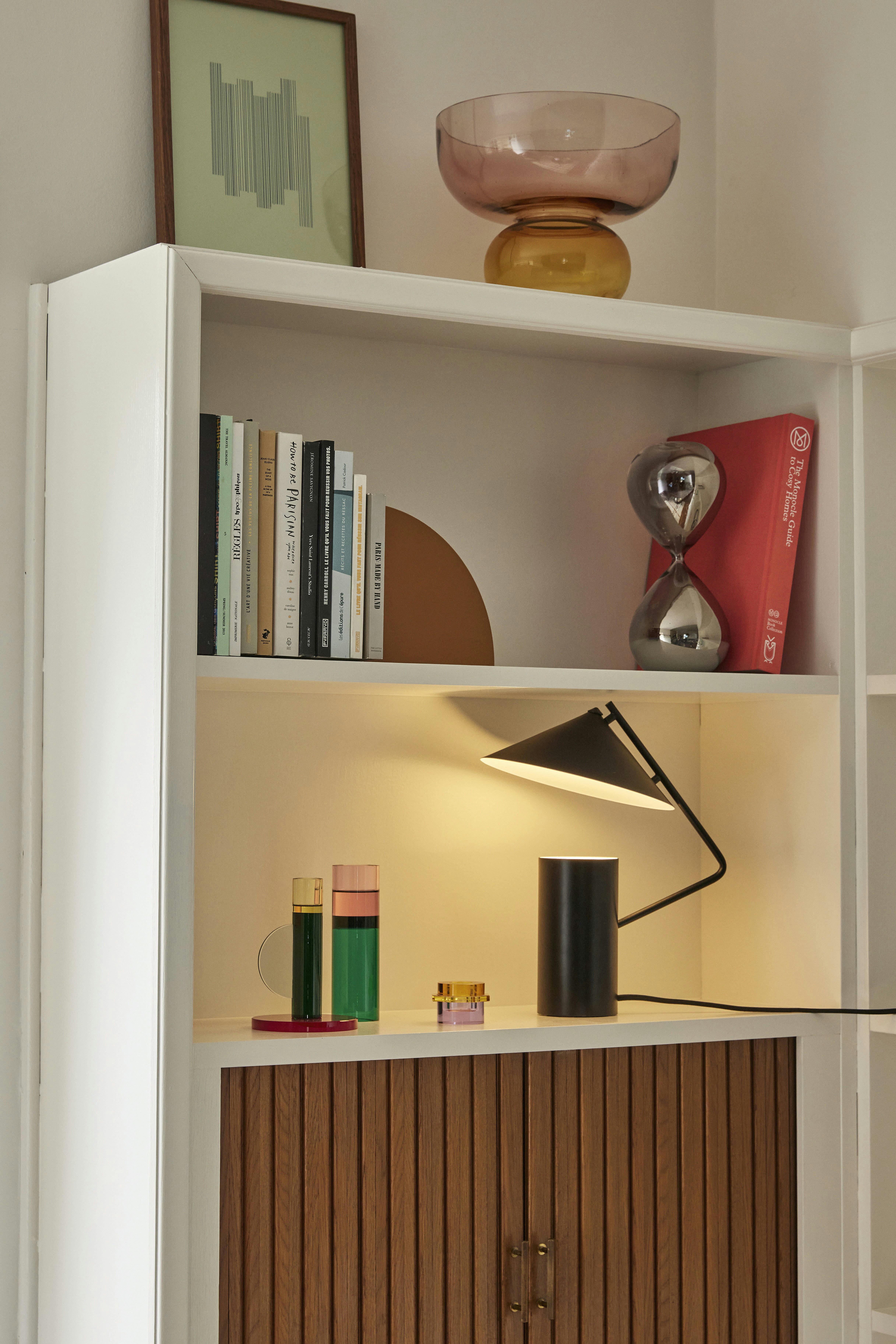 SEN - Lampe de table en métal noir