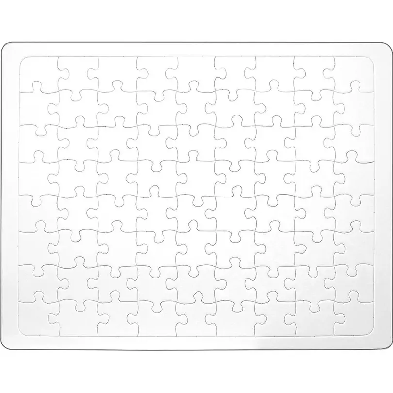 Puzzle 72-teilig Blanko-Puzzle