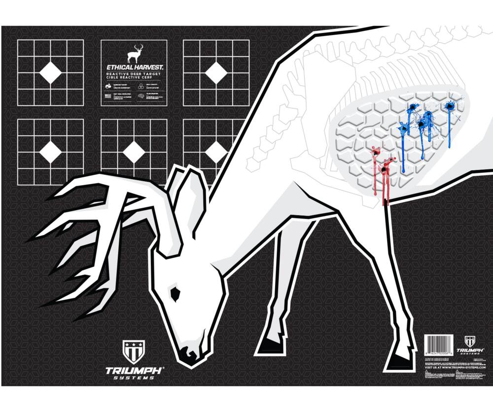 Triumph Ethical Harvest Hunting Whitetail Deer Target, 30 x 22-in
