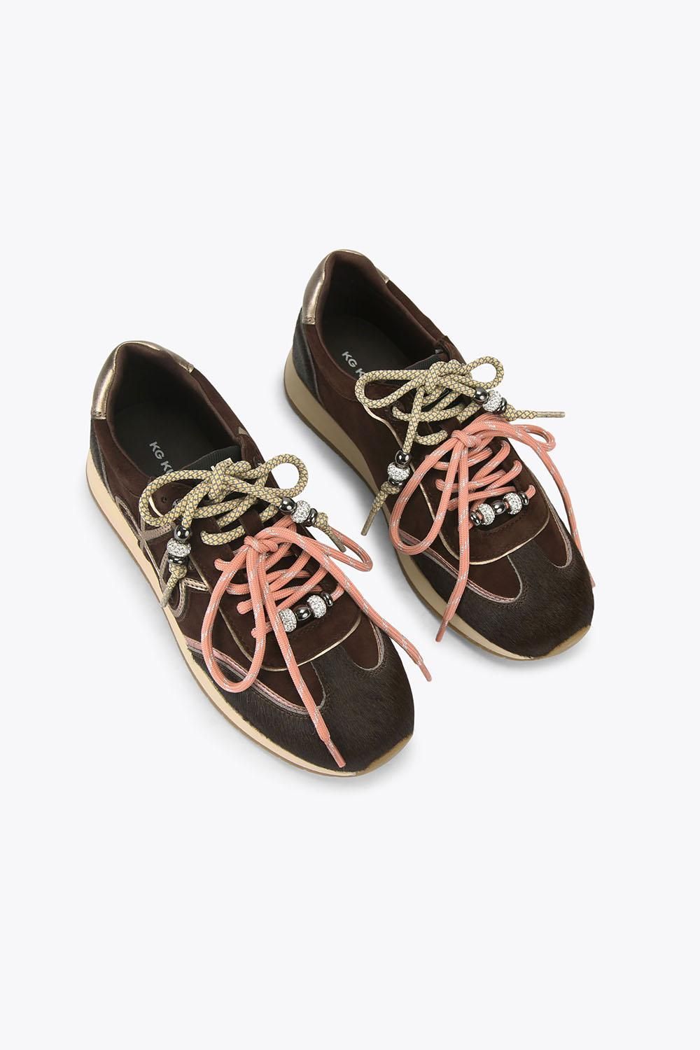 KG Kurt Geiger Lala' Suede Trainers