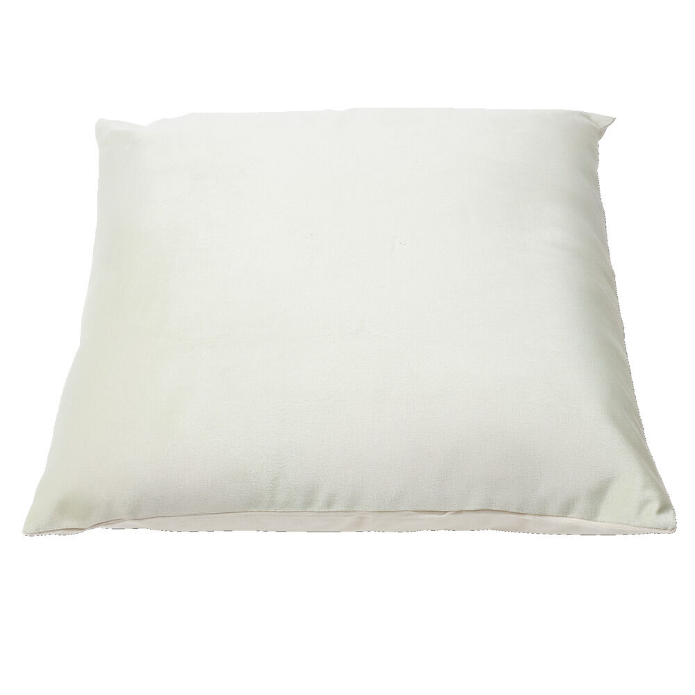 Housse de coussin tissu velours bicolore 40x40cm (plusieurs modèles)