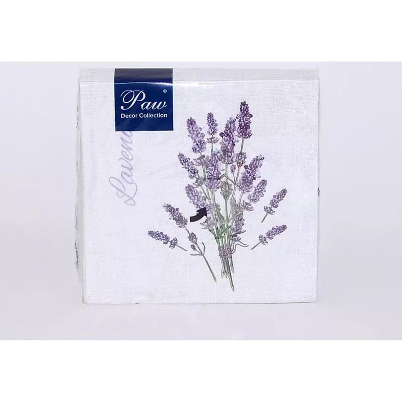 Serviette 20er-Set Lavendelzweig