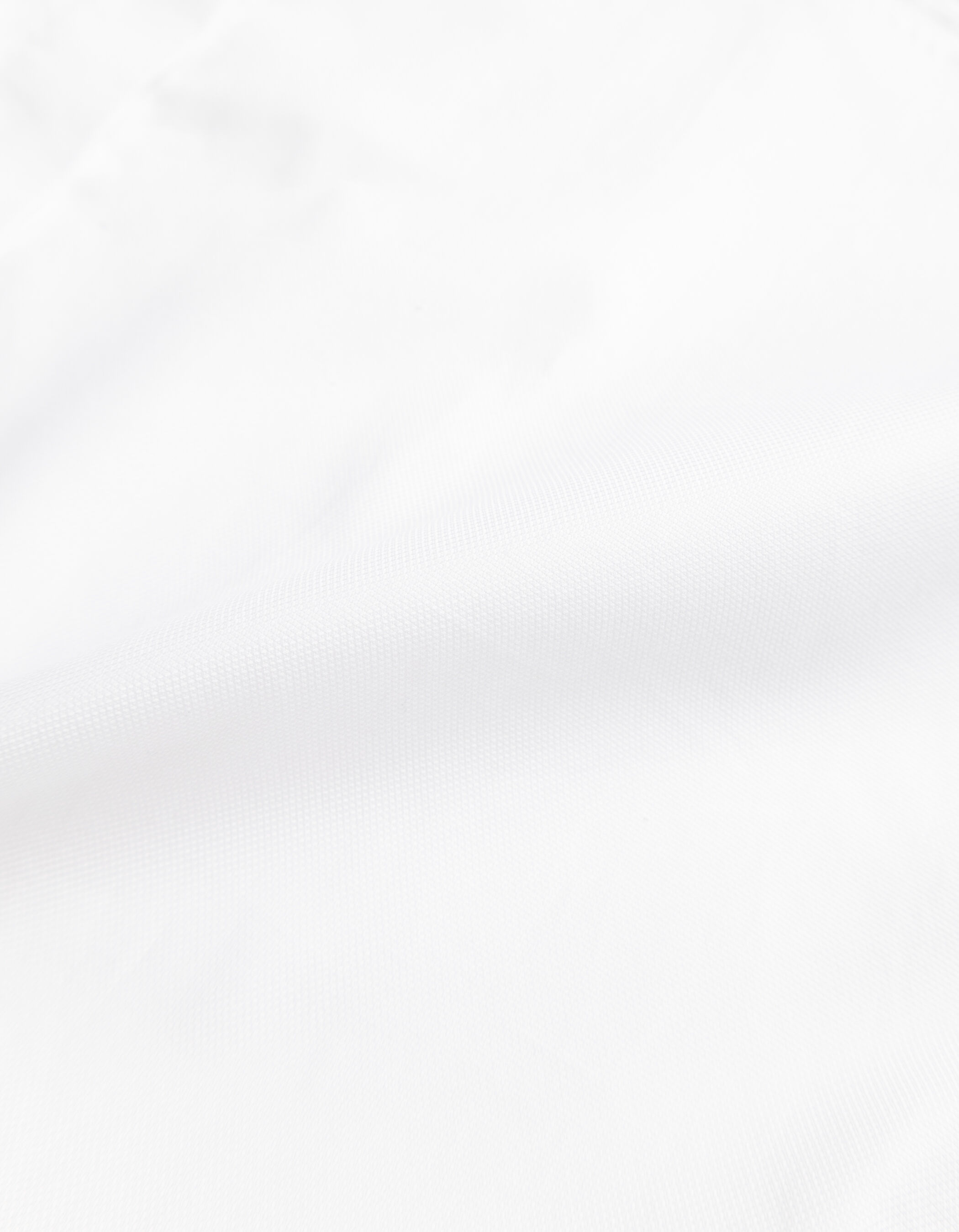 Chemise slim blanche coton bio boutons cachés Homme
