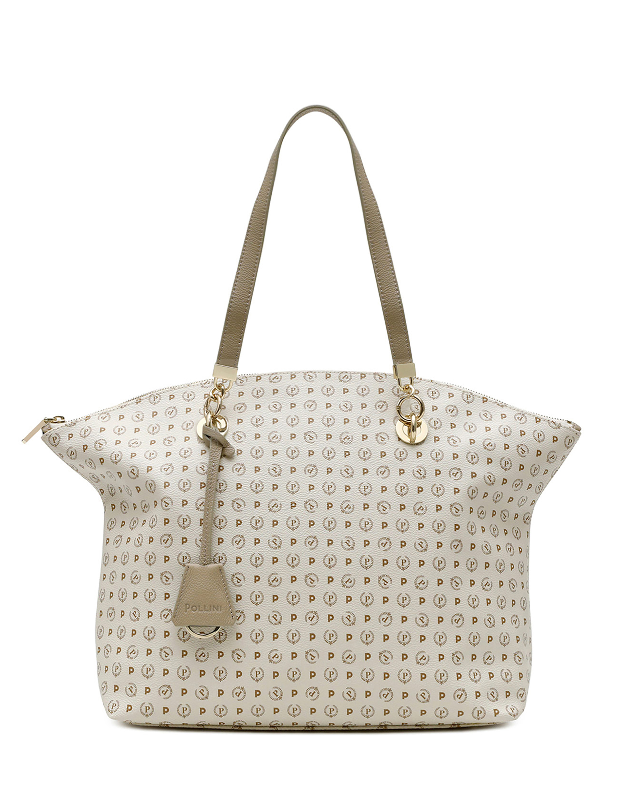 Tote Bag Heritage Logo Classic Avorio/ghiaccio