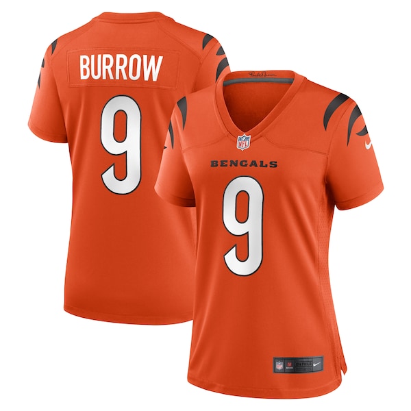 Joe Burrow Cincinnati Bengals Nike Women's Game Jersey - Orange/Black