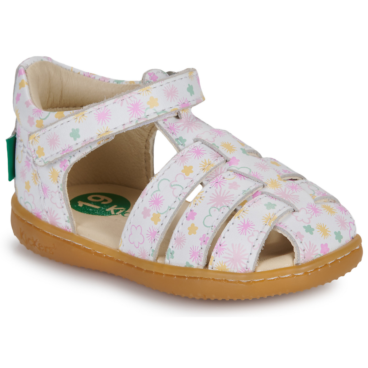 Kickers - KICK FLO - White / Flower