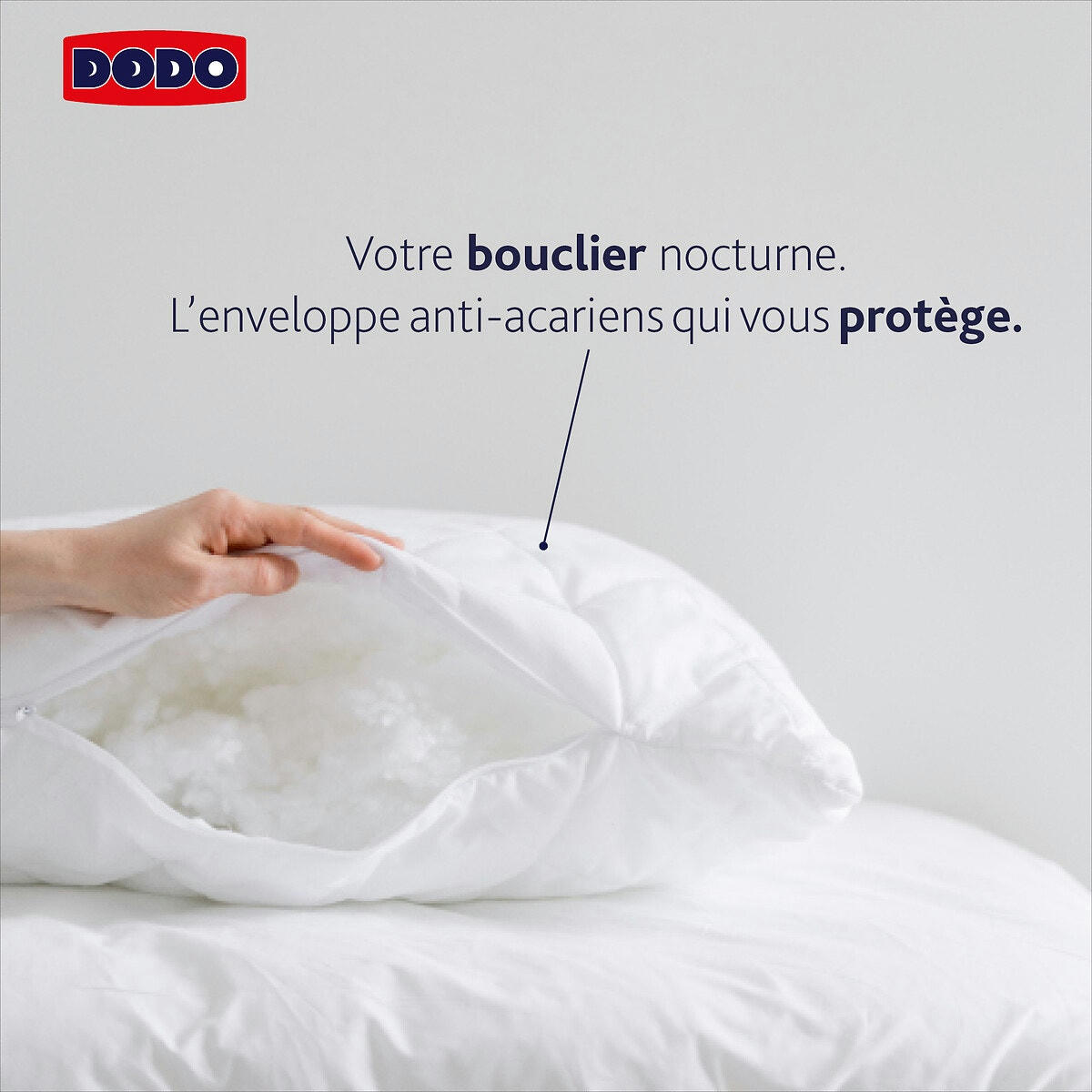 Oreiller MOELLEUX - Anti-Acariens