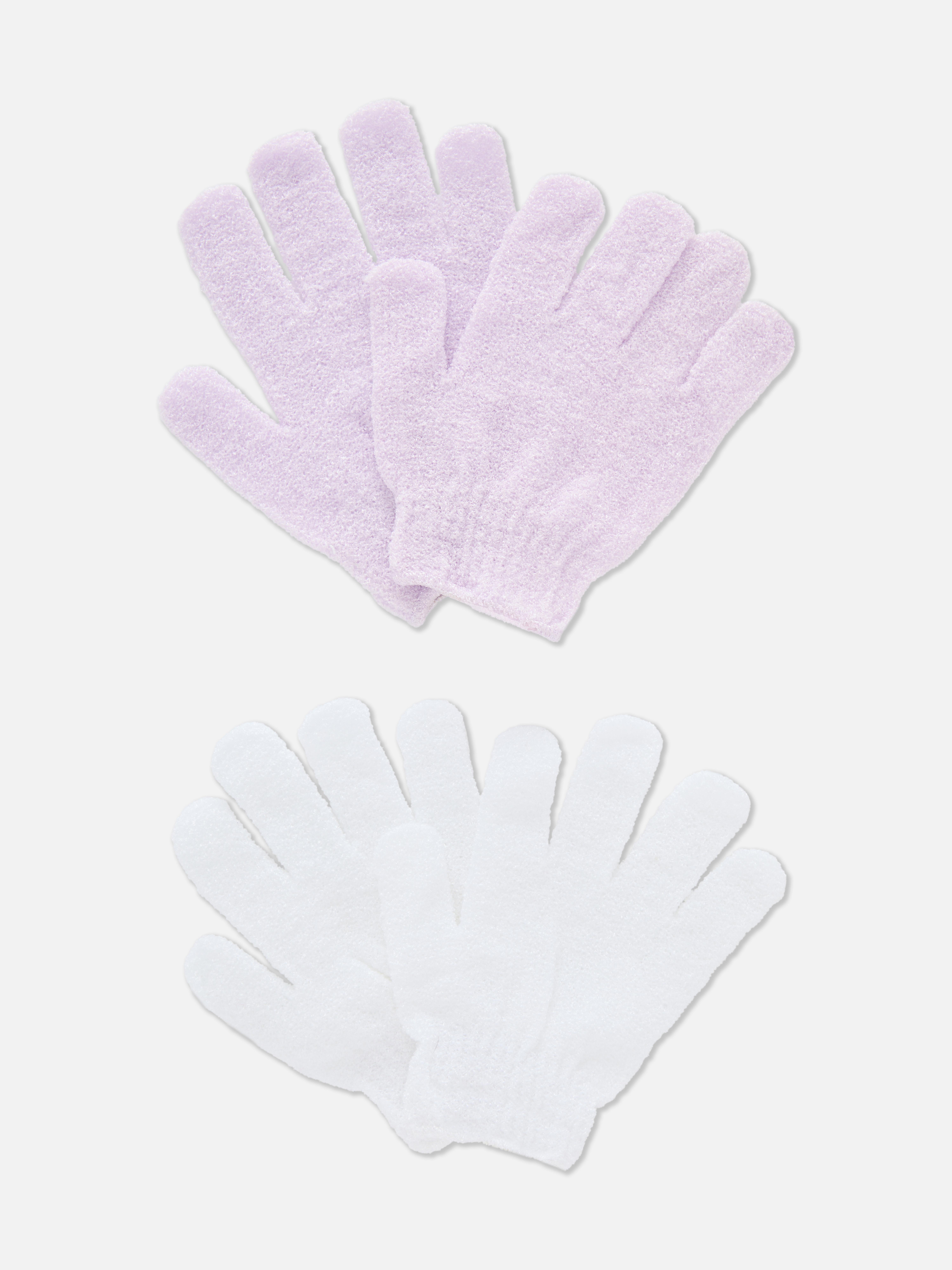 2-Pack Exfoliating Gloves