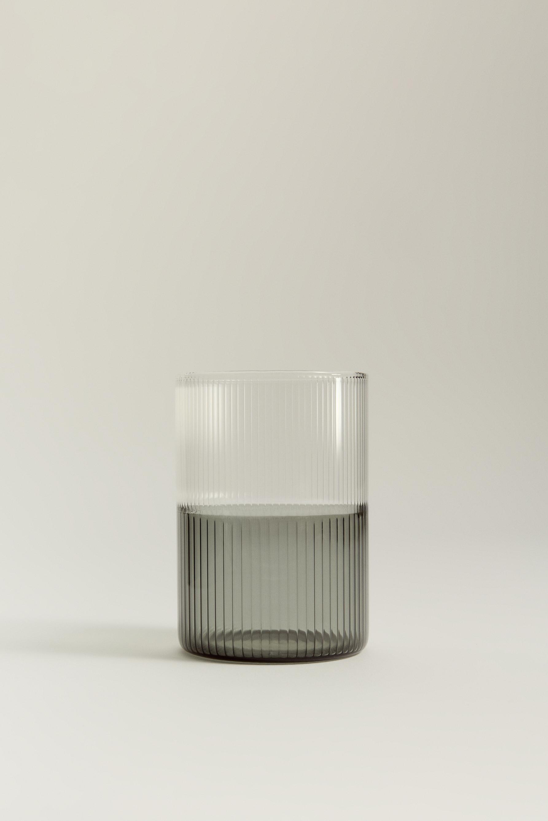 Vaso relieve borosilicato 485 ml