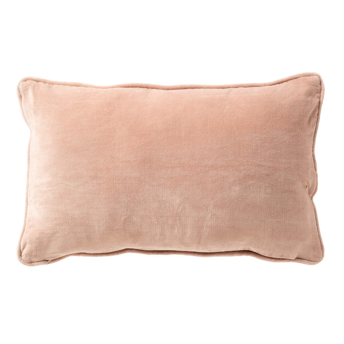 CARINA - sierkussen 30x50 cm - 100% katoen - Misty Rose - roze