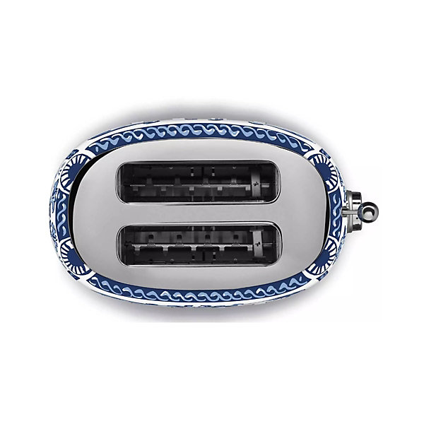 Grille-pains 2 fentes 950w Smeg TSF01DGBEU blu mediterraneo