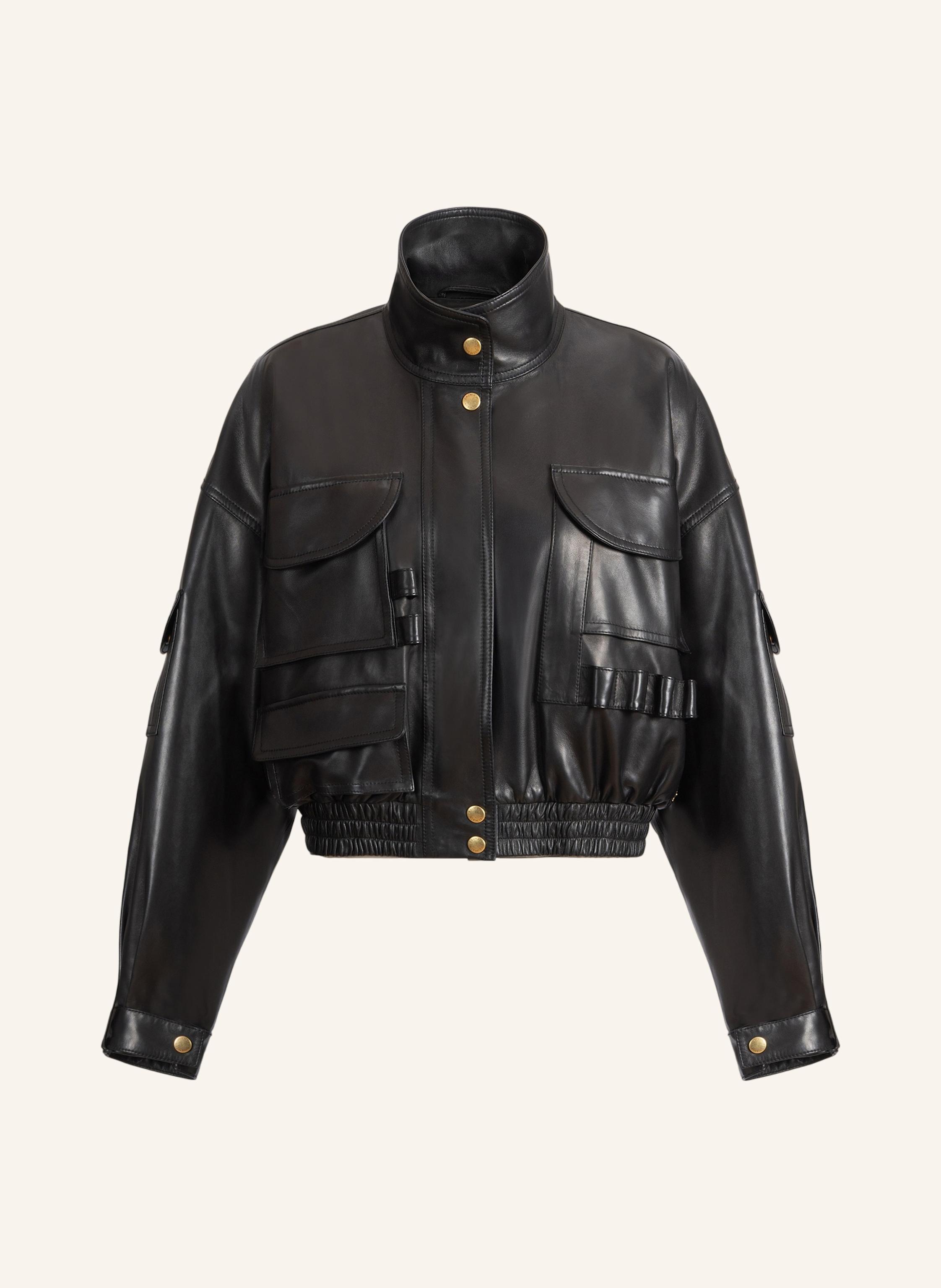 BALMAIN Bomberjacke aus Lammleder