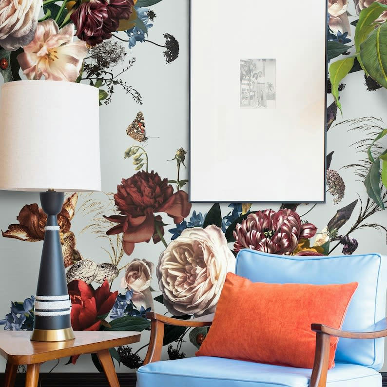 FLOREALI - Papier Peint Floral Renaissance 250x200 cm