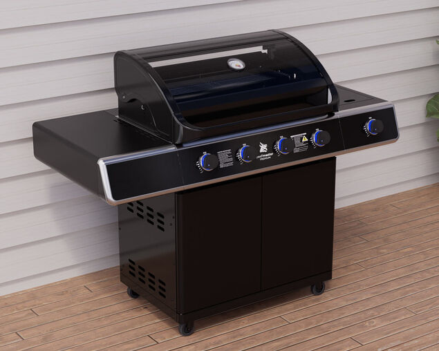 Beefmaster Premium T-Series 4 Burner BBQ
