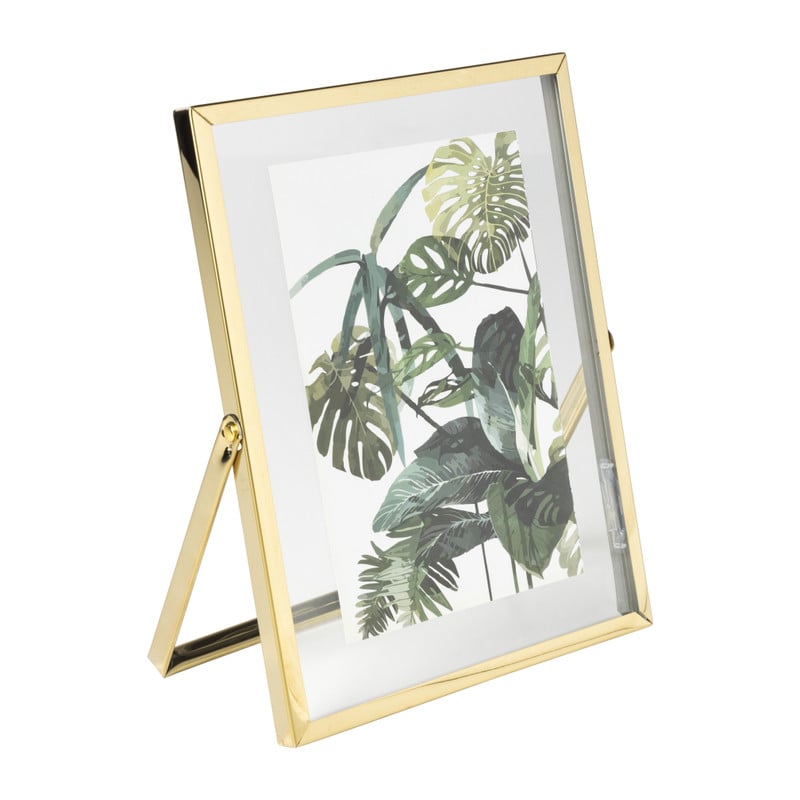 Fotolijst staand - goudkleurig - 20x15x1 cm