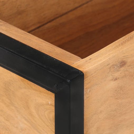 NNEVL Planter 60x20x68 cm Solid Acacia Wood