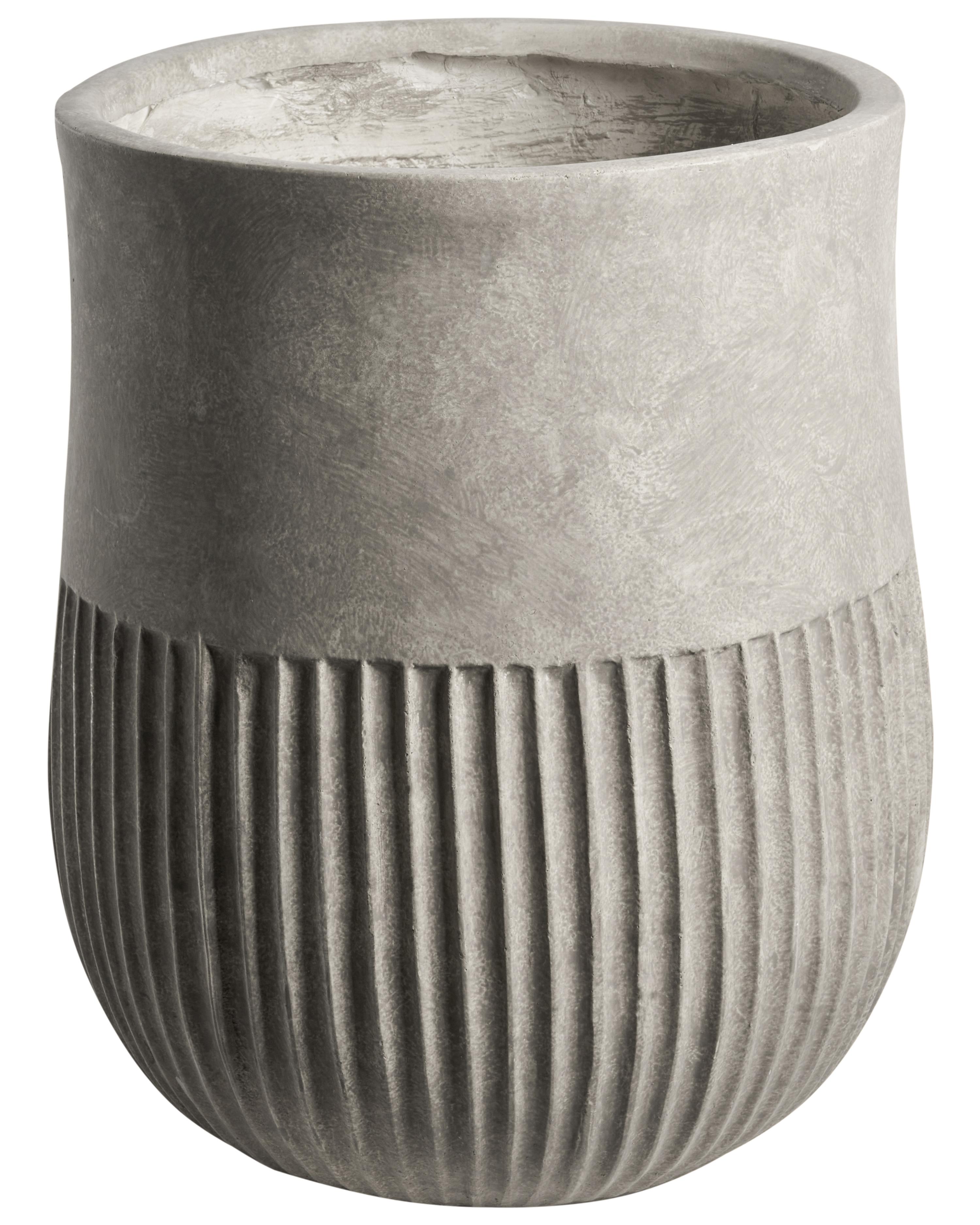 Plant Pot PYLAROS 36 cm Grey
