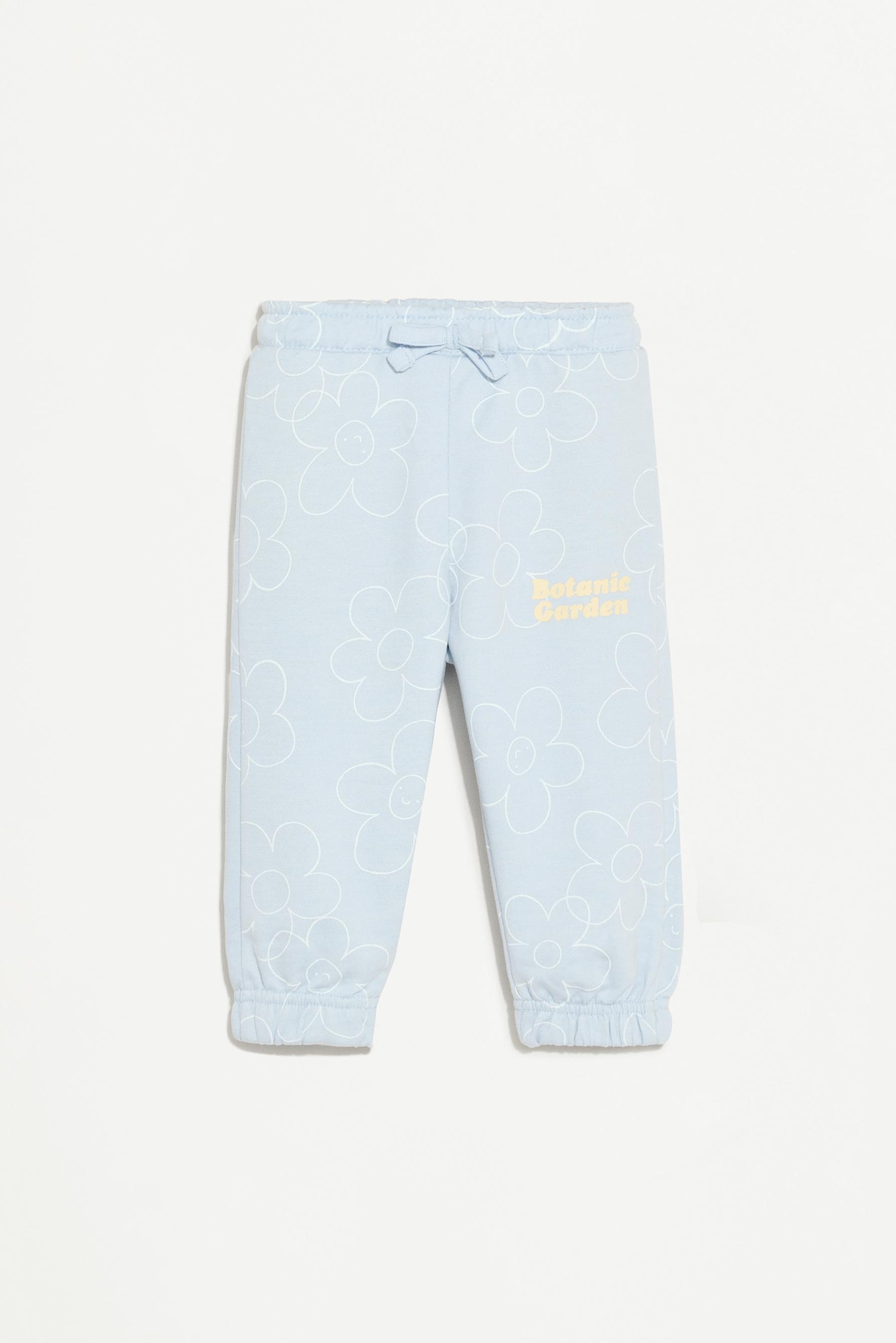 Pack 2 pantalones felpa combinados